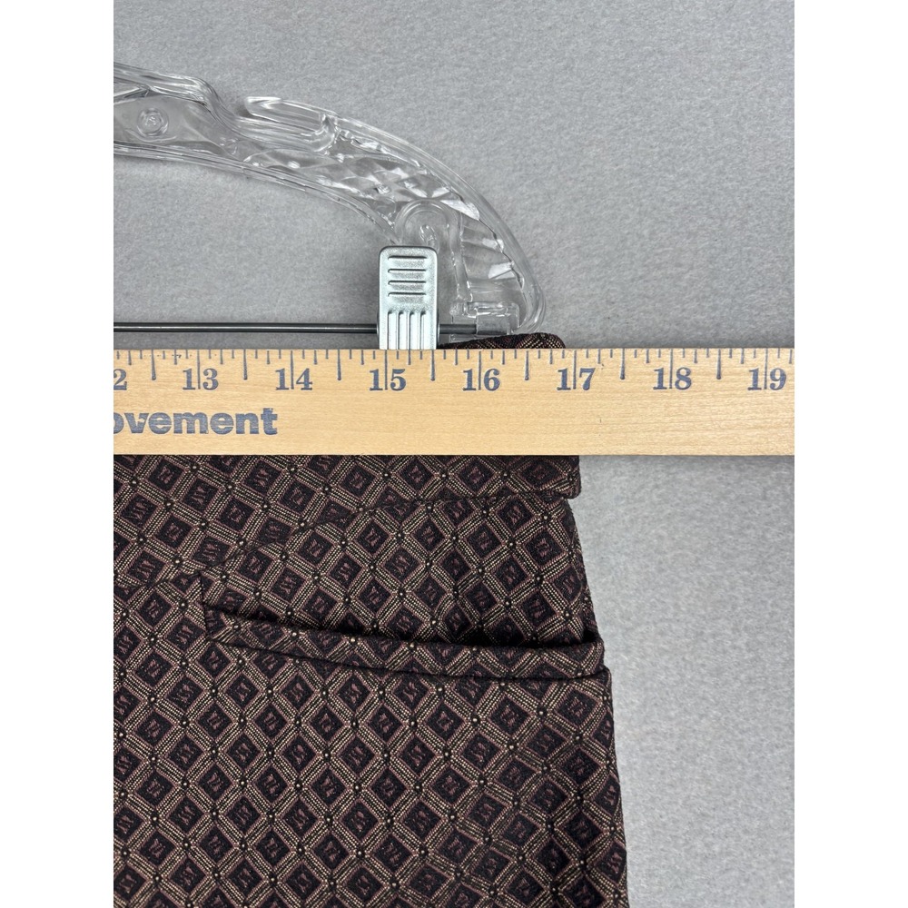 Chicos Pants Womens 2R So Slimming Brigitte 360 Ankle Slim Leg Geo Pattern - Picture 7 of 16